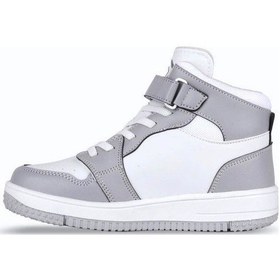 Resim Cool Haykat Cırtlı Basketbol Çocuk Spor Ayakkabı Gri 