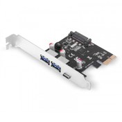 Resim Dark U31p Çift Usb 3 1 Type C Type A Portlu Pcı Express Kart 