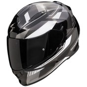 Resim Scorpion Exo 491 Abilis Kapalı Motosiklet Kaskı Siyah Gümüş Beyaz Siyah - Gümüş 