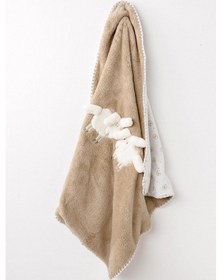 Resim Andywawa Bebek Tinny's Sheep Peluş Battaniye Bej Ac26168 Beige 