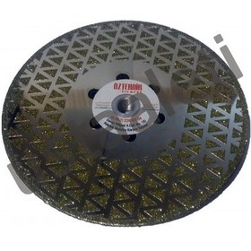 Resim 180 Mm. M14 Çift Taraf Pahlı Elektrolize Kumlu Elmas Testere 