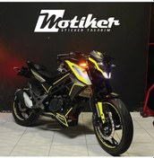 Resim Cf Moto Nk150 Neon Sticker Etiket Takım Set Modeli 
