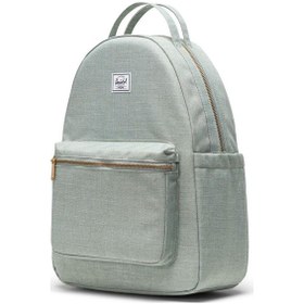 Resim Herschel Supply Co. Nova 14"inç Laptop Uyumlu Sırt Çantası, Su İtici Kumaş, 18 L-13299 Kırçıllı Buz Yeşil 