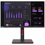 Resim LENOVO 23.8 Inc 63Cfmatxtk Thinkvision T24İ-30 60Hz 4Ms Full Hd İps Pivot Monitör 