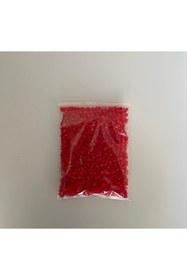 Resim Hdg Ütü Ile Yapışan Boncuk 1 Kg Kırmızı ( Ortalama 22.000 Boncuk ) - 5 Mm Midi Boy 
