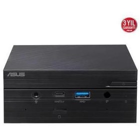 Resim Asus PN50E1-B Ryzen 5 4500U 8GB 256GB HDMI DP Siyah FreeDos Mini Pc 