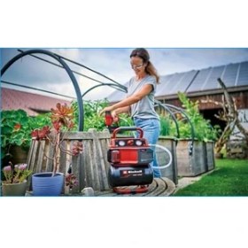 Resim Akülü Kompresör Te-Ac 18/75 Li Of-Solo Power X- (18 V, Maks. 8 Bar, 5 L Tank, 75 L/dakika Emiş Kapasitesi, 2x Basıç Göstergesi) 