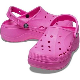 Resim Crocs Baya Platform Kadın Terlik Cro208186g016qq Pembe 