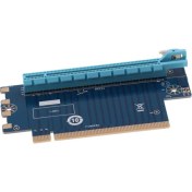 Resim Bilgisayar Sunucusu Şasi Için Pcı Express Pcıe 16X 90 Derece Adaptör Kartı 