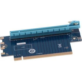 Resim Bilgisayar Sunucusu Şasi Için Pcı Express Pcıe 16X 90 Derece Adaptör Kartı 