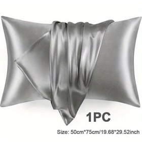 Resim EELHOE Hamam İnciri İpek Yastık Kılıfı - Yumuşak ve Rahat 75% Hamam İnciri İpek 25% Polyester, Serin Yaz Yastık Kılıfı, Pürüzsüz Saten Bitiş, Elde Yıkama, 19 Mommi, Ev Kullanımı İçin Düz Renk 