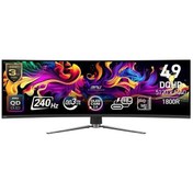 Resim Msı 49" Qd-oled Mpg 491cqpx 0.03ms 240hz Hdmı-dp Usbc Kavıslı Gamıng Monitör 5120x1440 