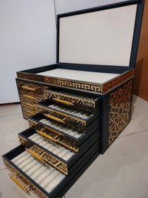 Resim Tesbih saat karışık takı dolabı VIP özel (siyahrenk) - tr 