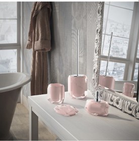 Resim Chanelle Diş Fırçalık, Tezgah Üstü - Pembe 