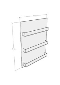 Resim Çocuk Odası Raf / Kitaplık Çr-02 Safir Meşe Safir Meşe 
