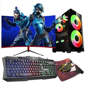 Resim Zeiron Wonder X70 i5-3470 16GB 500GB 256GB GT730 23.8" Curved Masaüstü Oyuncu Bilgisayar 