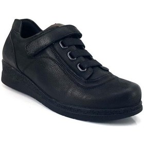 Resim Mammamia 6030 23ka Kadın Günlük Ayakkabı - Siyah Nubuk-siyah Nubuk Siyah Nubuk 