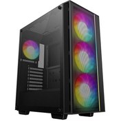 Resim Deepcool Matrexx 55 Mesh V4 C 4 Argb Fanlı Atx Gaming Bilgisayar Kasası - Siyah 