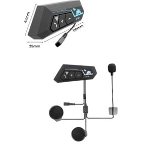 Resim Yeni Nesil Dinleme Ve Konuşma Özellikli Intercom Kask Kulaklığı 5.0 Bluetooth - Lisinya 23280718 
