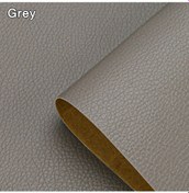 Resim 10-200cm Kendinden Deri İçin Onarım Yama Bant Ev Dıy Fix Kanepe Moto Araba Grey 100cm X 138cm 