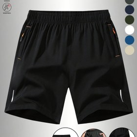 Resim Erkekler için Ultra Hafif Hızlı Kuruyan Şortlar - Şık Rahat Koşu ve Fitness Ekipmanı, Nefes Alabilen Polyester/Spandeks Karışımı, Fermuarlı Cep ve Esnek Bel, Plaj ve Açık Hava Aktiviteleri için Mükemmel, Açık Hava Sporları Şortları|Şık Spor Giyim|Fermuarlı Şortlar 