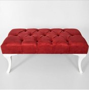 Resim Ünüvar Konsept Gema Hünkar Puf Bench Bordo 90 Cm. 1. Sınıf Silinebilir Antibakteriyel Kumaşk2 