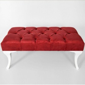 Resim Ünüvar Konsept Gema Hünkar Puf Bench Bordo 90 Cm. 1. Sınıf Silinebilir Antibakteriyel Kumaşk2 