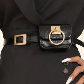 Resim Trendy Çıkarılabilir Çanta Kemerleri Kemer Çantaları Kadınlar için Çapraz Vücut Kemer Çantası Ayarlanabilir Askı ile 