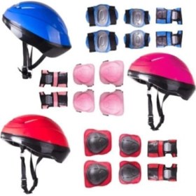Resim Top Rock Store Çocuk Kask Dizlik Dirseklik Koruyucu Set 7 Parça 