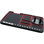 Resim Suntek Evrensel Araç Panosu Kaymaz Mat Silikon Kırmızı 