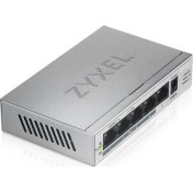 Resim Zyxel 5 Port Gigabit Unmanaged Switch | 4x PoE+ | 60 Watt [GS1005HP] 