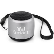 Resim You Watch You Smart YS101 Mini Gri Bluetooth Hoparlör Ses Bombası 
