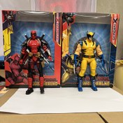 Resim Marvel Deadpool Wolverine Aksiyon Figürü Sergi Modeli - Partiler İçin Uygun, Ev Dekorasyonu İdeal Hediye 