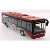 Resim Kırmızı Metal Otobüs 632-27 