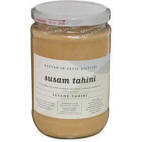 Resim KAPTAN'IN CEVİZ ÇİFTİLİĞİ Yerli Susam Tahin 650g 