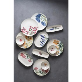 Resim Tabak Evi Porselen New Flower Garden Kahvaltı Takımı 6 Kişilik 14 Parça TVL14KAHPRS1109 