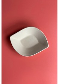 Resim Yaprak Çerezlik 3'lü - Seramik Bisküvi Ham Ürün 