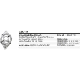 Resim Bilya Kapagi Denso Doblo Egea 1,6 Multijet 504634466 