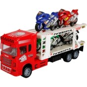 Resim Sunman Maxx Wheels 1:32 Transporter Tır 32 cm 