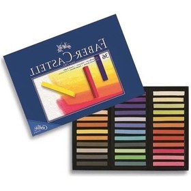 Resim 36 Renk Tam Boy Toz Pastel Boya Seti - Faber Castell 0 