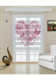 Resim Perdecizade Enxboy Kalp Dijital Baskılı Zebra Perde-cocuk Odası-stor Perde Tyc0f7a069cfb07bdb55c6700 Renkli 