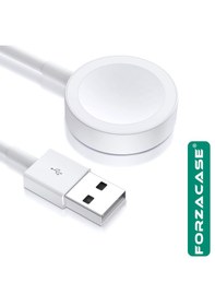 Resim Forzacase Apple Uyumlu Watch 11 42mm Ve 46mm İle Usb Manyetik Şarj Kablosu 1 Metre - Fc017 