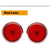 Resim Kırmızı Led Araç Arka Tampon Reflektör Kuyruk/fren Lambaları Toyota Scion İq Red Lens Red Lens 