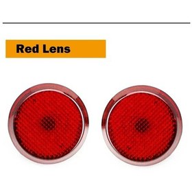 Resim Kırmızı Led Araç Arka Tampon Reflektör Kuyruk/fren Lambaları Toyota Scion İq Red Lens Red Lens 