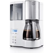 Resim Melitta Optima Timer Zaman Ayarlı Filtre Kahve Makinesi Beyaz 