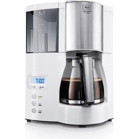Resim Melitta Optima Timer Zaman Ayarlı Filtre Kahve Makinesi Beyaz 