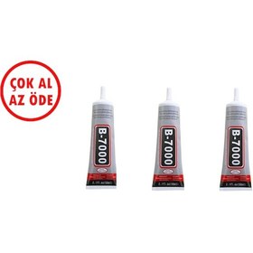 Resim B-7000 50ML Yapıştırıcı 3 Adet 
