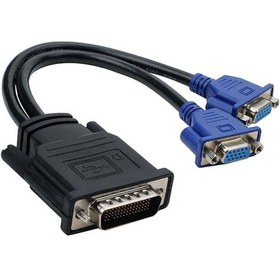Resim Dms 59 Vga Çevirici 59 Pin Dvi Vga Kablo 59 Pin Dvi 2x Vga Kablo 