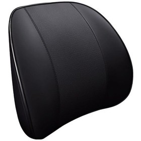Resim Siyah Otomobil Bel Yastığı - Hafıza Yumuşak Yatak, Dört Mevsim Kullanıma Uygun, Konforlu Seyahat Destekcisi 
