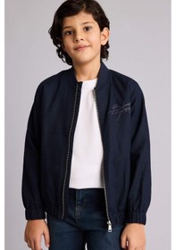 Resim Defacto Kolej Yaka Bomber Mont Erkek Çocuk G6747a826spnv146 Lacivert-nv146 